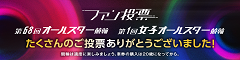 【投票終了】オールスター競輪ファン投票サイト【第 68 回＆第１回女子】